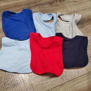 NEW Baby Bib Set ONE SIZE Rabbit Skin 6 Pieces